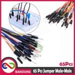 65PCS JUMPER CABLE MALE TO MALE FOR BREADBOARD - Image 2