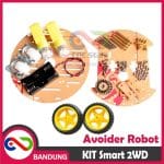 KIT SMART CAR CHASSIS CHASIS 2WD SUMO ROBOT OBSTACLE AVOIDANCE DIY - Image 5