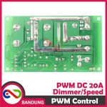 PWM DC 20A SPEED CONTROLLER MOTOR DIMMER LED CONTROLLER REGULATOR - Image 5