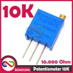 POTENSIOMETER 10K POTENTIOMETER POTENSIO TRIMPOT MULTITURN VR 3296W-1-103LF 103 - Image 2