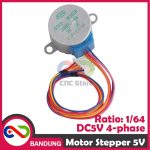 MOTOR STEPPER 5V 4 PHASE 5 WIRE KABEL 25CM 28BYJ-48 FOR ARDUINO - Image 4