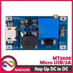 ADJUSTABLE STEP UP MT3608 BOOST DC MICRO USB 2A 2V-24V TO 5V-28V MODULE - Image 2