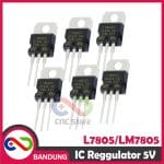 L7805CV L7805 7805 TO-220 POSITIVE VOLTAGE REGULATOR 5V - Image 2