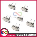 CRYSTAL XTAL OSCILLATOR OSILATOR 11.0592MHZ 11.0592 11 MHZ DIP HC-49S - Image 3