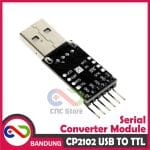 CP2102 USB TO TTL SERIAL CONVERTER MODULE ARDUINO ESP8266 RASPBERRY REPLACE FT232RL - Image 4