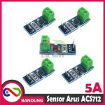 SENSOR ARUS ACS712 5A RANGE HALL CURRENT SENSOR MODULE FOR ARDUINO - Image 5