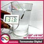 TERMOMETER DIGITAL THERMOMETER -50 - 110C CELCIUS PROBE 1M WATERPROOF TAHAN AIR - Image 3