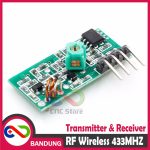 433MHZ RF WIRELESS TRANSMITTER & RECEIVER PAIR MODULE - Image 3