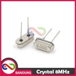 CRYSTAL XTAL OSCILLATOR OSILATOR 8MHZ DIP HC-49S - Image 2