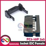FC3-10P SOCKET SOKET AMPHENOL IDC 2x5 10PIN HEADER FEMALE FOR ISP - Image 4
