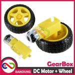 RODA MOTOR DC GEAR BOX SET SMART CAR 1 48 DIY ARDUINO RASPBERRY - Image 2