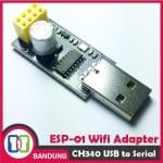 CH340 USB TO SERIAL ESP8266 ESP-01 WIFI ADAPTER MODULE - Image 5