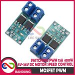 MOSFET POWER SWITCH SWITCHING PWM 15A 400W 5V-36V DC MOTOR SPEED CONTROL - Image 4