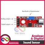 SOUND VOICE DETECTION MICROPHONE SENSOR PENDETEKSI SUARA MODULE - Image 4