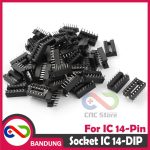 SOCKET SOKET IC DIP-14 DIP14 14P 14 NARROW - Image 5