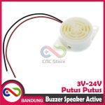 SFM-27 BUZZER SPEAKER ACTIVE PIEZO INTERMITTENT PUTUS PUTUS 3V-24V 3-24V - Image 4