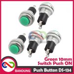 PUSH BUTTON DS-134 10MM RESET SWITCH GREEN HIJAU - Image 3