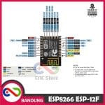 ESP8266 ESP-12F WIFI WIRELESS REMOTE SERIAL TRANSCEIVER MODULE - Image 5
