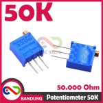 POTENSIOMETER 50K POTENTIOMETER POTENSIO TRIMPOT MULTITURN VR 3296W-1-503LF 503 - Image 4