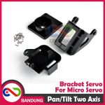 DUAL-AXIS X Y BRACKET SERVO SG90 MG90 FPV KAMERA DIY GIMBAL ARM LIGHT TRACKING - Image 5