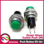 PUSH BUTTON DS-134 10MM RESET SWITCH GREEN HIJAU - Image 2