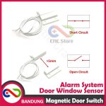 WINDOW/DOOR MAGNETIC SWITCH SENSOR ALARM 2 WIRE SAKLAR MAGNET - Image 3