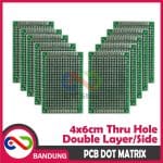 PCB DOT MATRIX THRU HOLE DOUBLE LAYER 4X6CM 4*6CM - Image 4