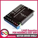 L293 L293D MOTOR DRIVER SHIELD FOR NODEMCU DOIT WIFI ESP8266 BOARD - Image 5