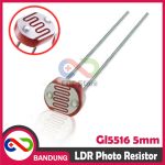 LDR GL5516 5MM PHOTORESISTOR PHOTO RESISTOR GL 5516 - Image 2