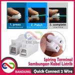 QUICK CONNECT 2 WIRE SPIRING TERMINAL FOR SAMBUNGAN KABEL LISTRIK - Image 3