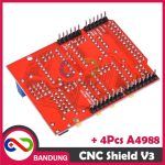 CNC SHIELD V3 ENGRAVING MACHINE 3D PRINTER + 4CS A4988 DRIVER BOARD SET - Image 5