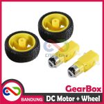 RODA MOTOR DC GEAR BOX SET SMART CAR 1 48 DIY ARDUINO RASPBERRY - Image 4
