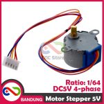 MOTOR STEPPER 5V 4 PHASE 5 WIRE KABEL 25CM 28BYJ-48 FOR ARDUINO - Image 3