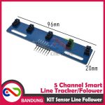 MODULE SENSOR LINE TRACKING TRACKER 5 SENSOR OPTOCOUPLER ROBOT LINE FOLLOWER TCRT5000 - Image 4