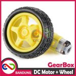 RODA MOTOR DC GEAR BOX SET SMART CAR 1 48 DIY ARDUINO RASPBERRY - Image 3