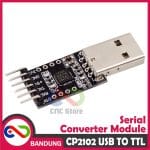 CP2102 USB TO TTL SERIAL CONVERTER MODULE ARDUINO ESP8266 RASPBERRY REPLACE FT232RL - Image 5
