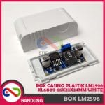 BOX CASING PLASTIK DC CONVERTER STEP UP DOWN LM2596 XL6009 66X32X24MM WHITE - Image 5