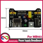 POWER SUPPLY FOR MB102 BREADBOARD 3.3V/5V MODULE - Image 4