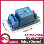 RELAY 5V 1 CHANNEL OUTPUT 250VAC 30VDC 10A MODULE FOR ARDUINO UNO MEGA RASPBERRY PI - Image 2