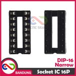 SOCKET SOKET IC DIP-16 DIP16 16P 16 NARROW - Image 3