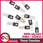 D882 2SD822 TO-126 3A/40V NPN POWER TRANSISTOR - Image 4