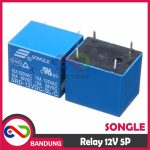 RELAY SONGLE 12V 10A SRD-12VDC-SL-C 5 PIN 5P - Image 2