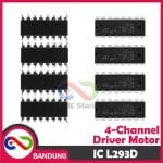 L293 L293D DIP-16 4 CHANNEL HALF-H MOTOR DC STEPPER DRIVER IC - Image 2