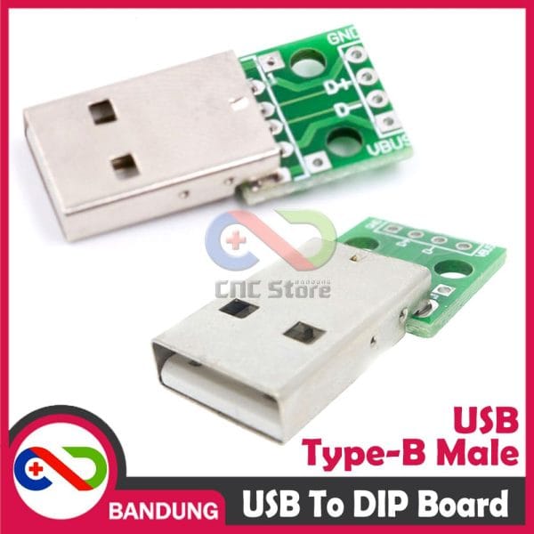 USB TYPE A MALE TO DIP ADAPTER CONVERTER 2.54MM PCB BOARD FOR ARDUINO