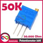 POTENSIOMETER 50K POTENTIOMETER POTENSIO TRIMPOT MULTITURN VR 3296W-1-503LF 503 - Image 2