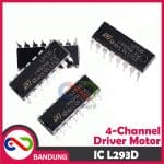 L293 L293D DIP-16 4 CHANNEL HALF-H MOTOR DC STEPPER DRIVER IC - Image 3