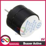 BUZZER SPEAKER ACTIVE 3V 3.3V 12X9.5MM FOR ARDUINO UNO MEGA MINI NANO
