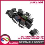 DC FEMALE SOCKET PCB POWER CONNECTOR SOKET 5.5X2.1MM 2.1X5.5MM3 PIN - Image 4