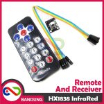 HX1838 INFRARED WIRELESS ROBOT REMOTE CONTROL REMOT AND RECEIVER MODULE - Image 3