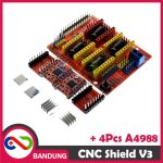 CNC SHIELD V3 ENGRAVING MACHINE 3D PRINTER + 4CS A4988 DRIVER BOARD SET - Image 2